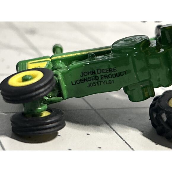 John Deere Die Cast Toy Tractor- 2” - Picture 6 of 6